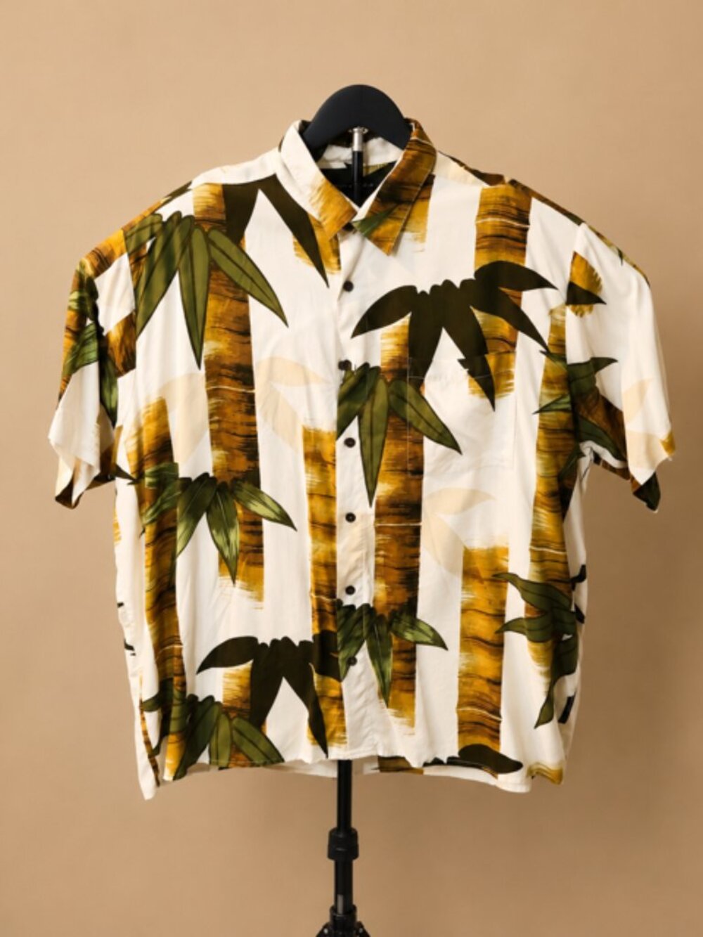 Natural Issue Palm Tree Button Down Hawaiian Shirt 2XL XXL